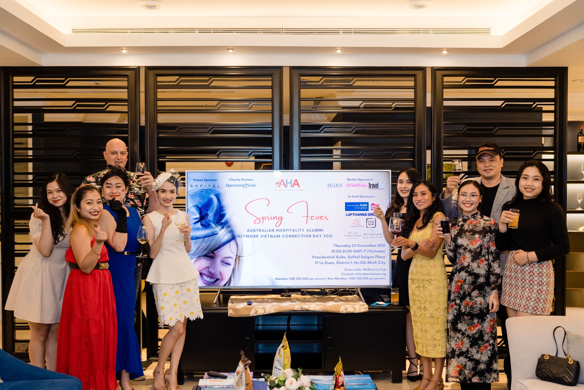 AHA Connection Day 2021 được tổ chức tại phòng tổng thống củakhách sạn Sofitel Saigon Plaza - một trong những khách sạn sang trọng nhất tại TP. Hồ Chí Minh. 